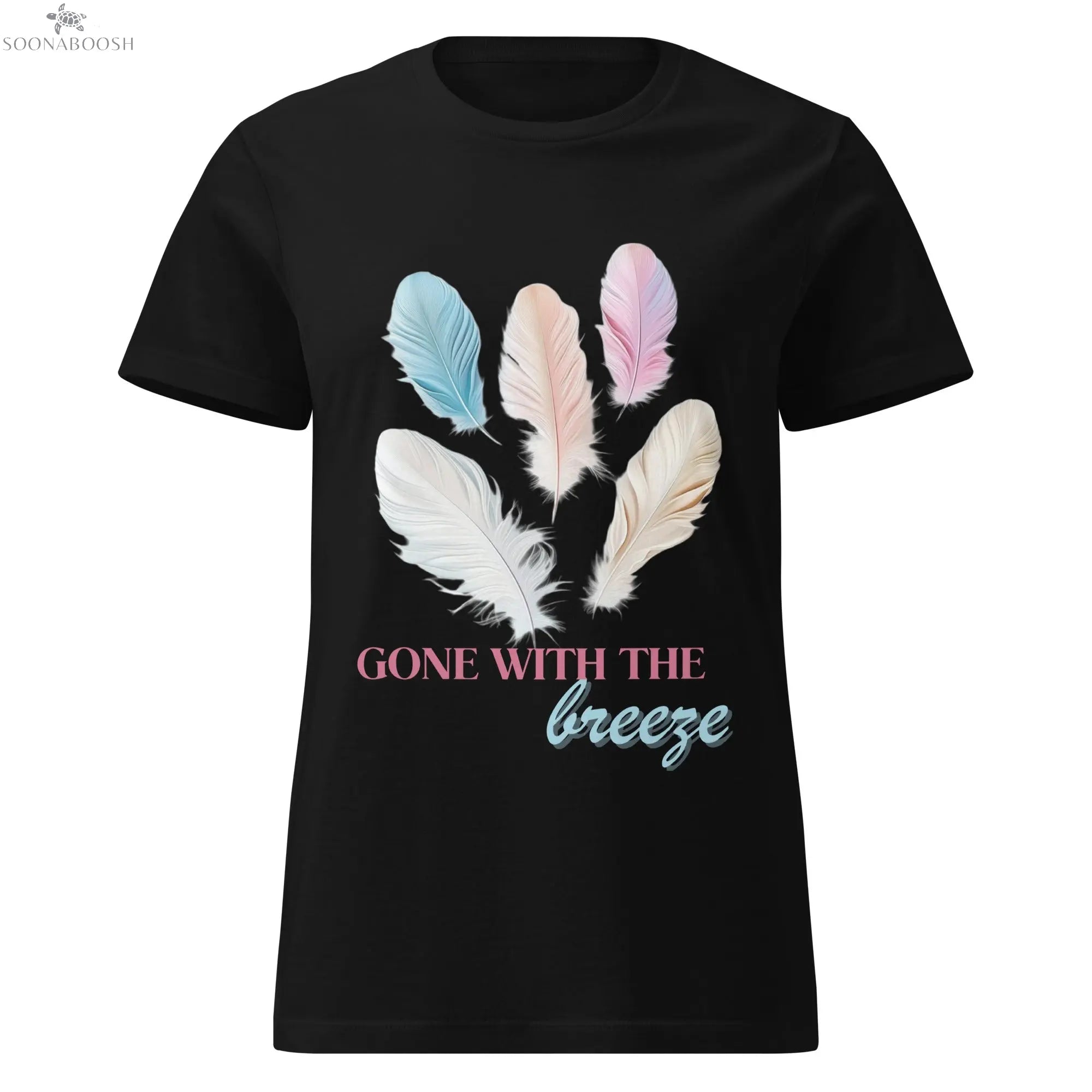 Gone With the Breeze | Women’s Feather Softstyle T-Shirt SOONABOOSH